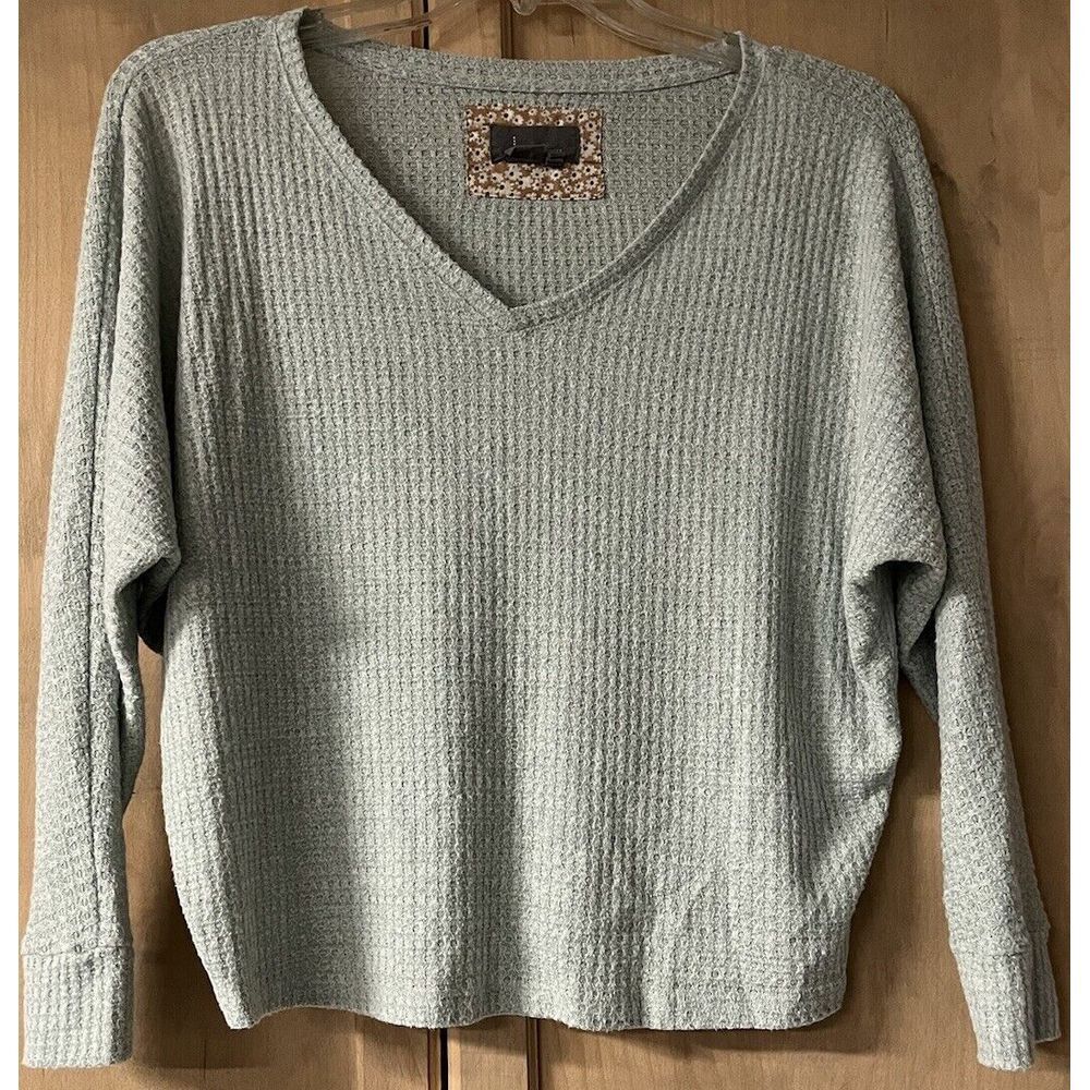 By Anthropologie Top Medium Mint Green